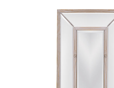 Pompano - Floor Mirror - Light Brown