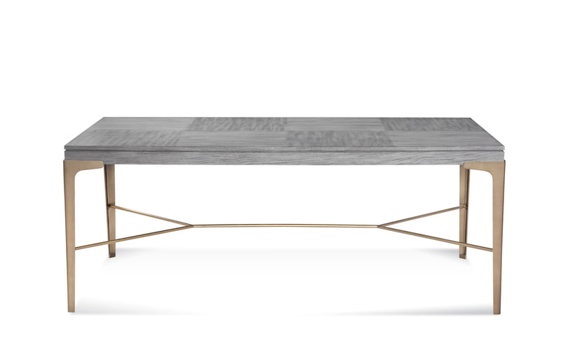 Nylah - Dining Table - Pearl Silver