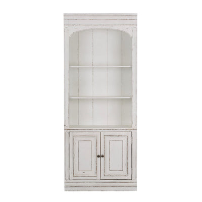 Magnolia Manor - Bunching Bookcase - White.