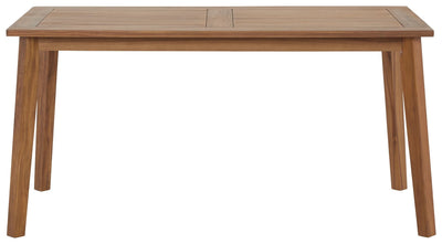 Janiyah - Light Brown - Rectangular Dining Table