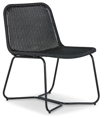 Daviston - Black - Accent Chair.