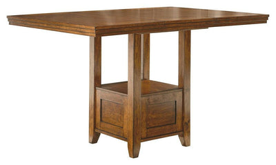 Ralene - Medium Brown - Rect Drm Counter Ext Table.