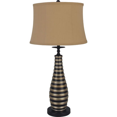 Luka - Table Lamp (Set of 2) - Beige - 13" - Grand Furniture GA