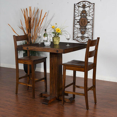 Tuscany - Pub Table - Dark Brown.