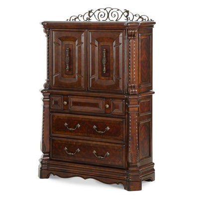 Windsor Court - Gentleman's Chest - Vintage Fruitwood.