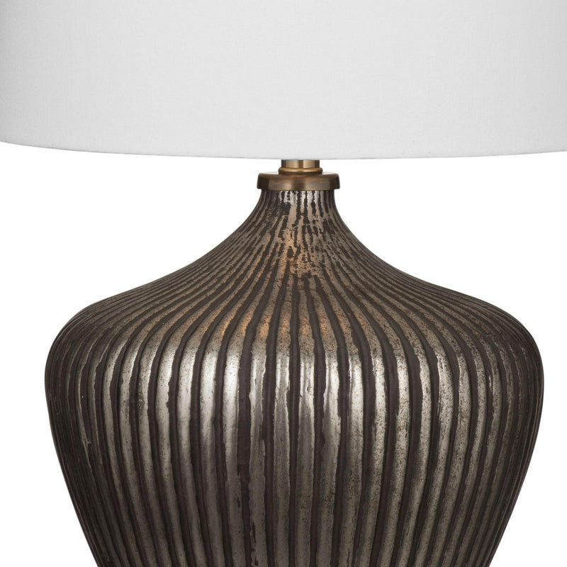 Sanbro - Table Lamp - Dark Gray - Table Lamps - Grand Furniture GA