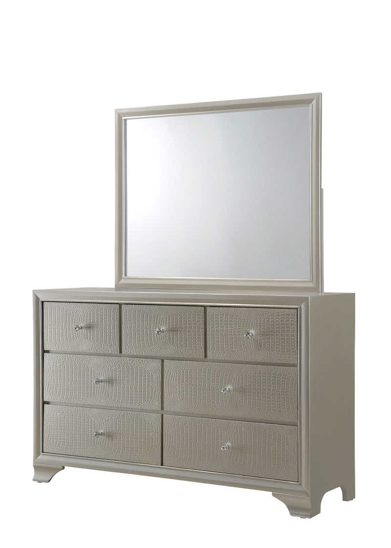 Lyssa - Dresser, Mirror - Grand Furniture GA