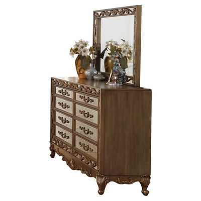 Orianne - Mirror - Antique Gold - Grand Furniture GA