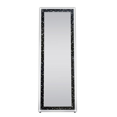 Noor - Accent Mirror - Mirrored & Faux Gemstones - Grand Furniture GA