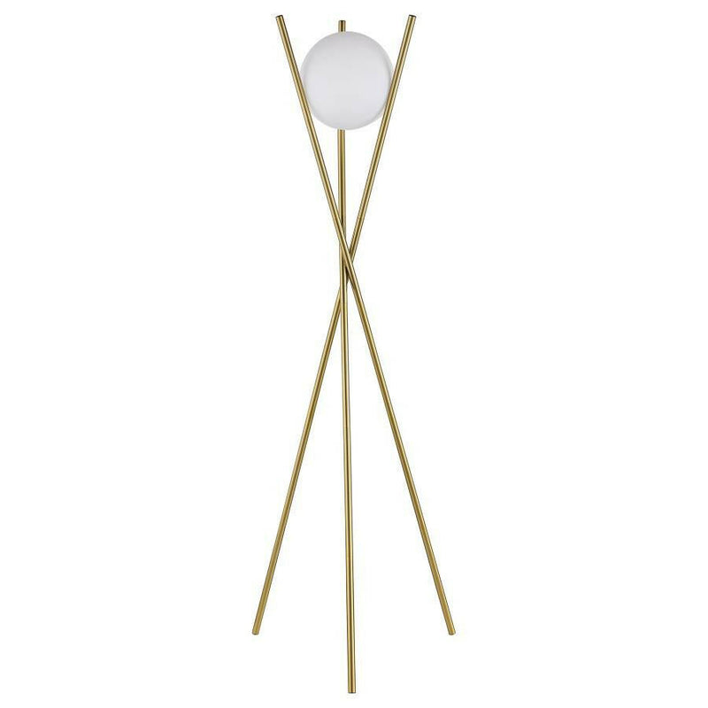 Yamileth - Tripod Floor Lamp - Gold.