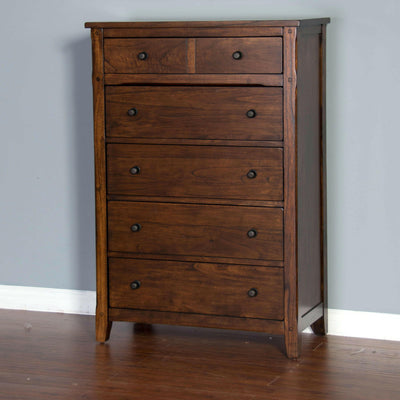 Santa Fe - Petite Chest - Dark Brown.