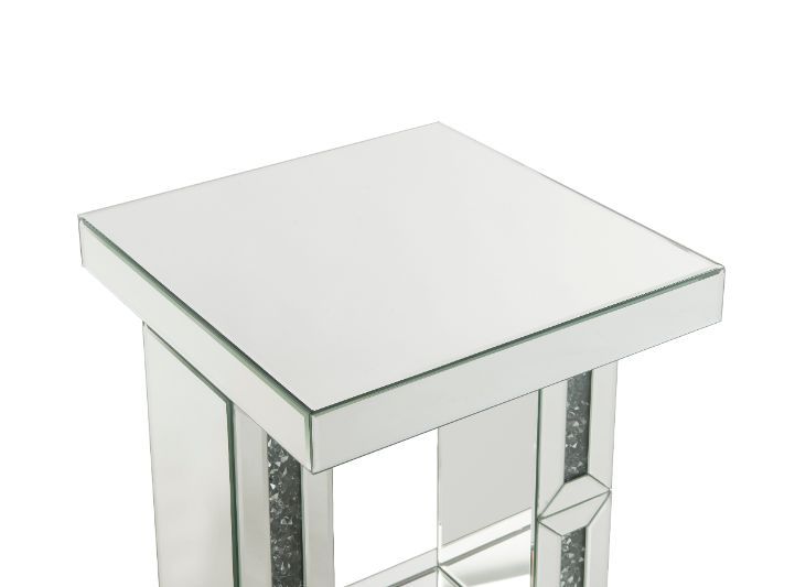 Noralie - Accent Table - Mirrored - 24" - Grand Furniture GA