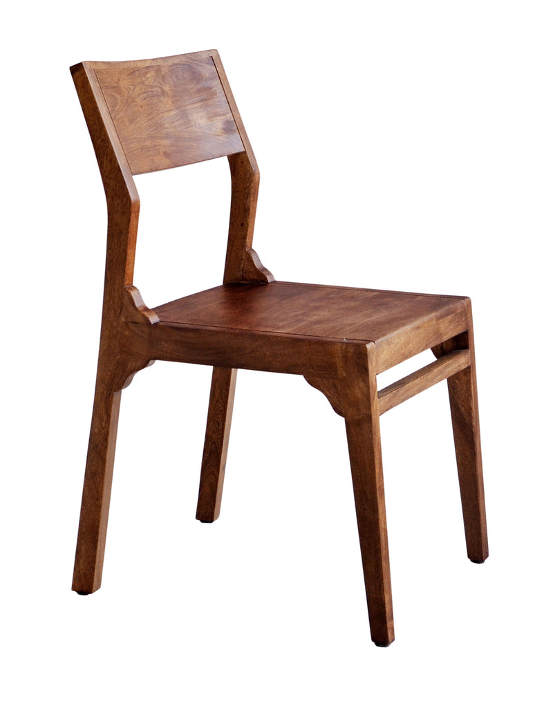 Knoll - Accent Chair - Brown Vinegar Finish