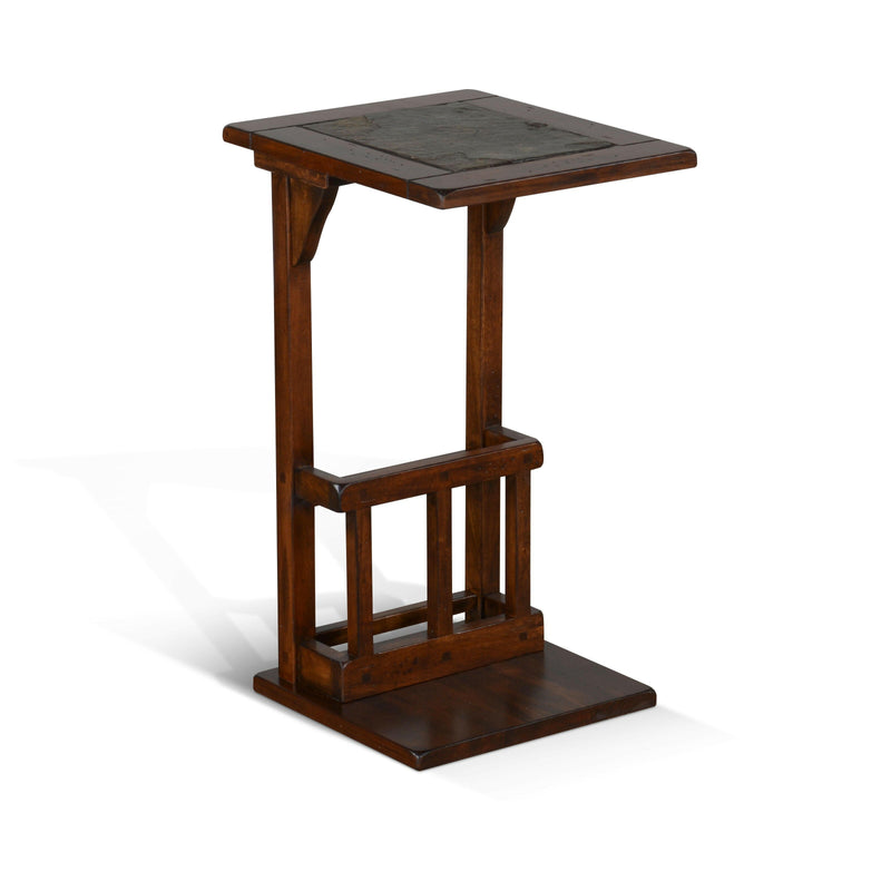 Santa Fe - Sofa Mate Table - Dark Brown.