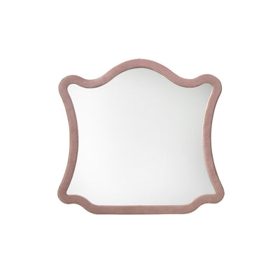 Salonia - Mirror - Pink Velvet - Grand Furniture GA