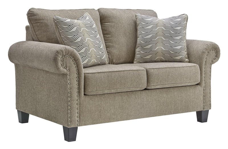 Shewsbury - Pewter - Loveseat.