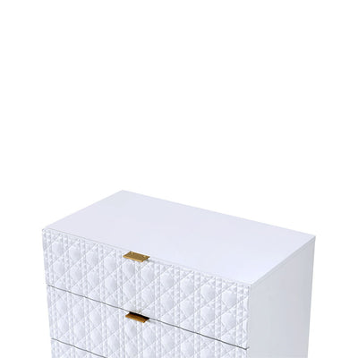 Maisey II - Dresser - White & Gold - Grand Furniture GA