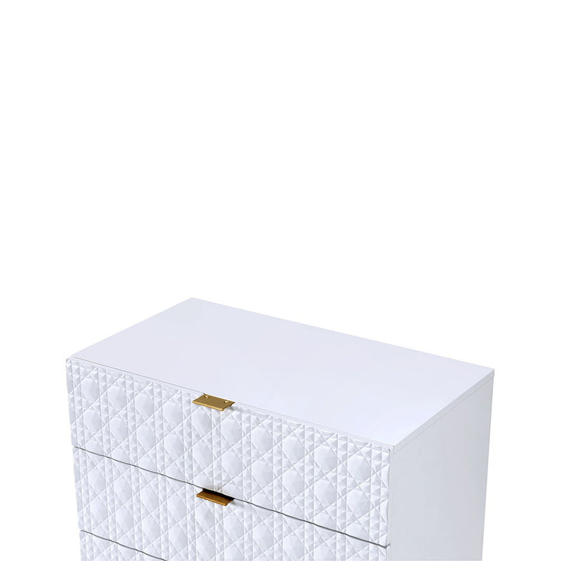 Maisey II - Dresser - White & Gold - Grand Furniture GA