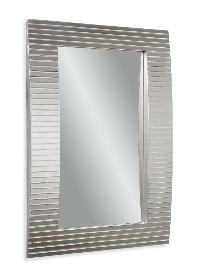 Tambour - Wall Mirror - Silver - Wall Mirrors - Grand Furniture GA