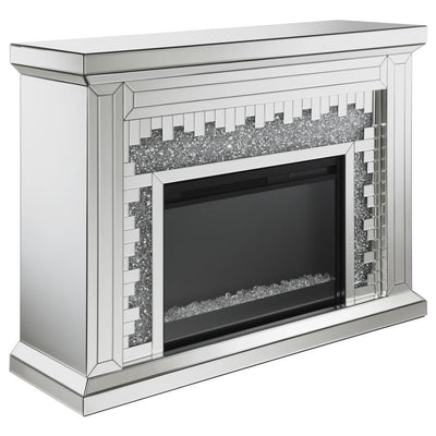 Gilmore - Rectangular Freestanding Fireplace Mirror.