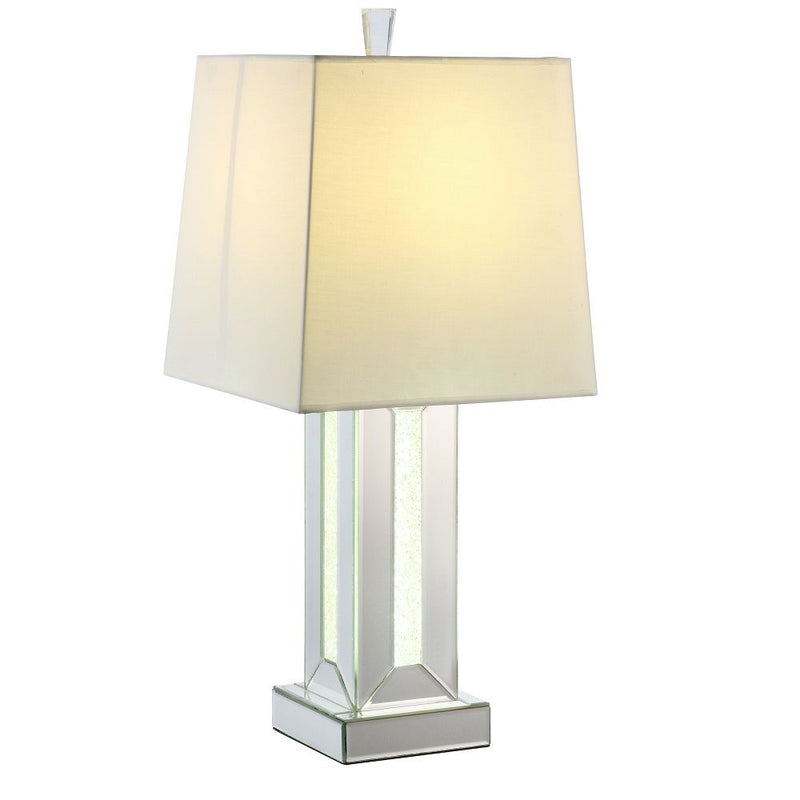 Noralie - Table Lamp - Mirrored & Faux Stones - 32" - Grand Furniture GA