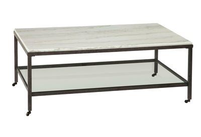 Whitman - Rectangle Cocktail Table - White - Cocktail Tables - Grand Furniture GA