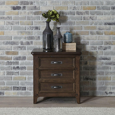 Saddlebrook - Nightstand - Dark Brown