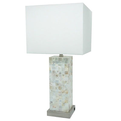 Table Lamp (Set of 2) - Pearl Silver - Grand Furniture GA