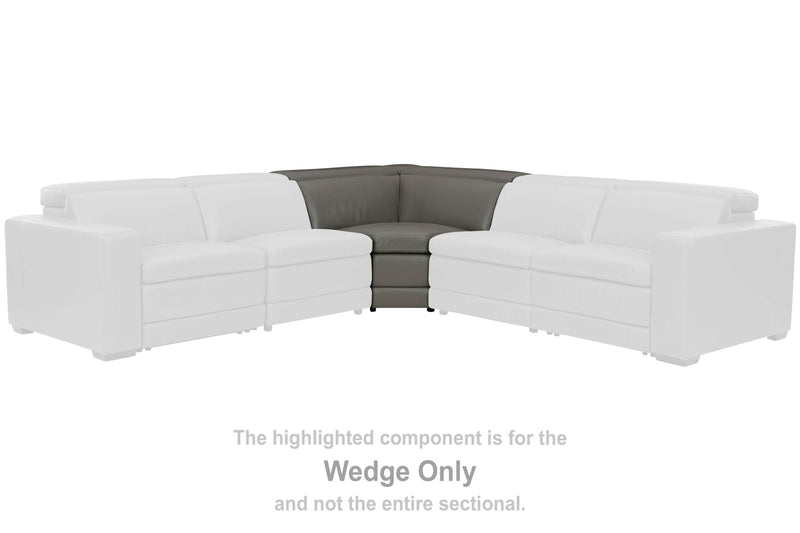 Texline - Gray - Wedge With Manual Headrest.