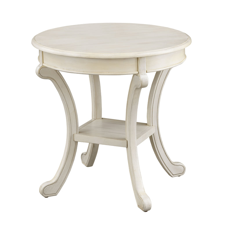 Ori - Round Accent Table - Cape Cod Cream