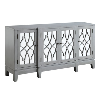 Magdi - Accent Table - Antique Gray Finish - Grand Furniture GA