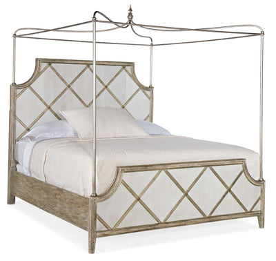 Sanctuary - Canopy Panel Bed.