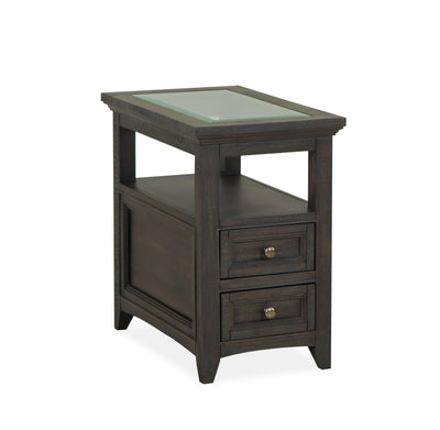 Westley Falls - Chairside End Table - Graphite.