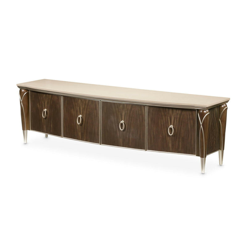 Villa Cherie Media Cabinet - Hazelnut.