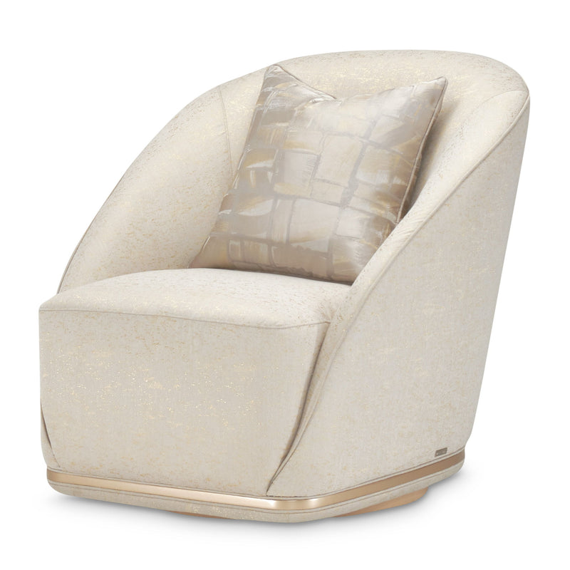 La Rachelle - Swivel Chair - Gold Rush/Champagne