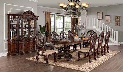 Normandy - Dining Table - Brown Cherry - Grand Furniture GA