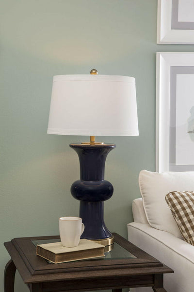 Vince - Table Lamp - Blue - Table Lamps - Grand Furniture GA