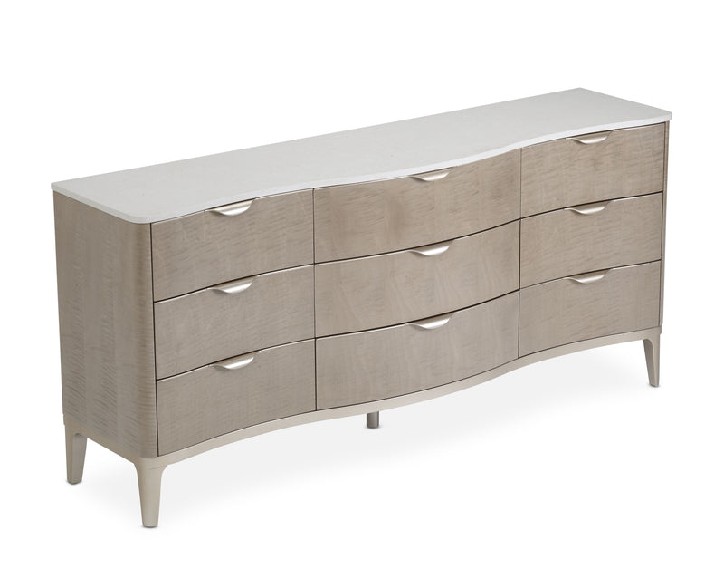 Malibu Crest - Dresser with Mirror - Blush