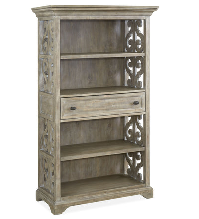 Tinley Park - Bookcase - Dove Tail Grey - Standard Bookcases - Grand Furniture GA