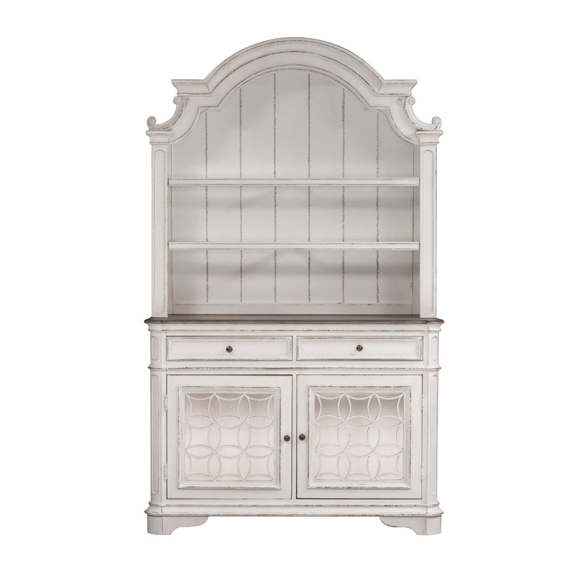 Magnolia Manor - Hutch & Buffet - White