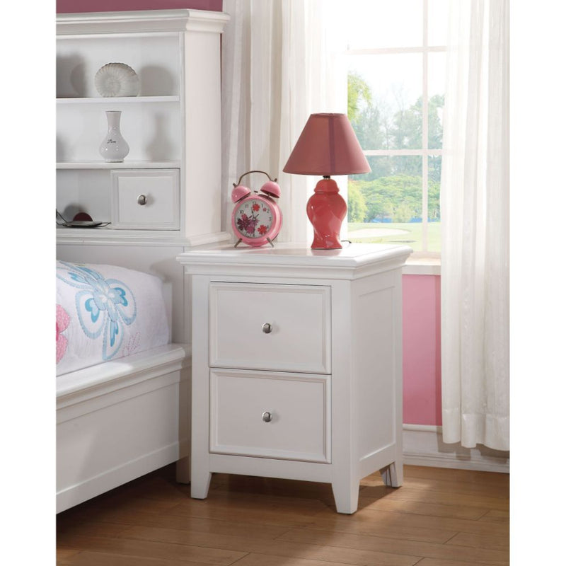 Lacey - Nightstand - White - 27".