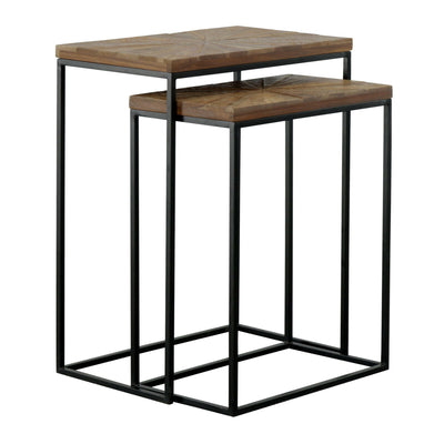 Sunburst - Nesting End Tables (Set of 2).