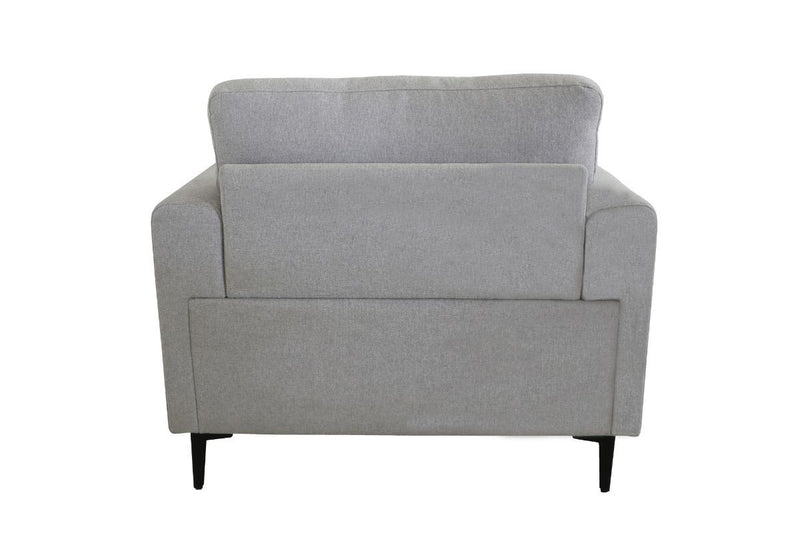 Kyrene - Chair - Light Gray Linen - Grand Furniture GA