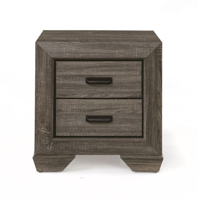 Lyndon - Nightstand - Weathered Gray Grain - Grand Furniture GA