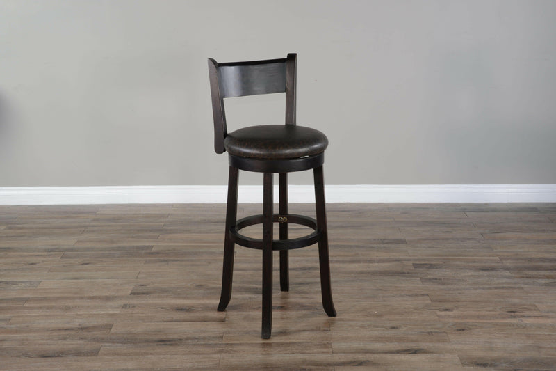 Scottsdale - Swivel Barstool With Cushion Seat & Back - Bar Height (28"-30") - Grand Furniture GA