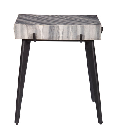 Landon - Accent Table - Gray / Black