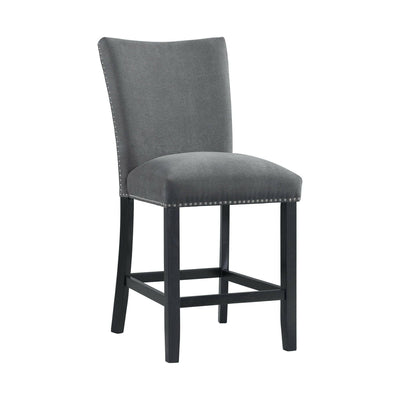 Tuscany - Counter Height Side Chair (Set of 2) - Charcoal - Chair Sets - Grand Furniture GA