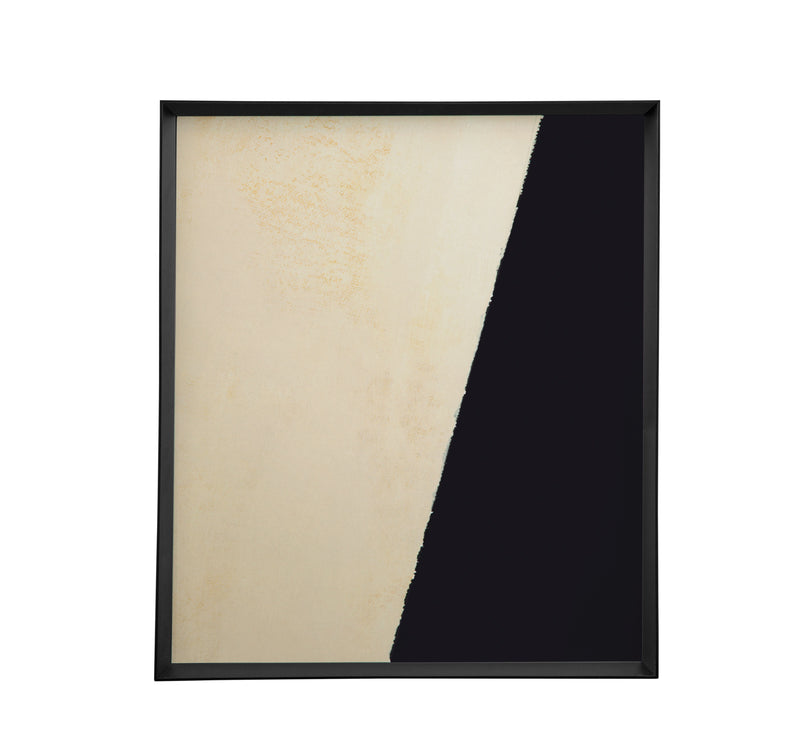 Optical IV - Framed Art - Beige