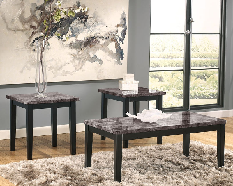 Maysville - Black - Occasional Table Set (Set of 3)