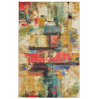 Hollie - 8' x 10' Area Rug - Multi - Fabric.